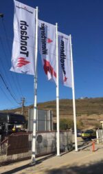 Catarg Steag Fibra de sticla